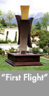 Thumbnail image of a large bronze water feature.