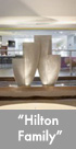 Thumbnail image of a large stainless steel water feature.