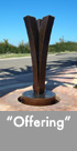 Thumbnail image of a large bronze water feature.