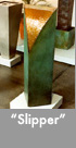 Thumbnail image of a small bronze water feature.