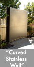 Thumbnail image of a stainless steel waterwall.