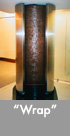 Thumbnail image of a bronze and stainless steel waterwall.